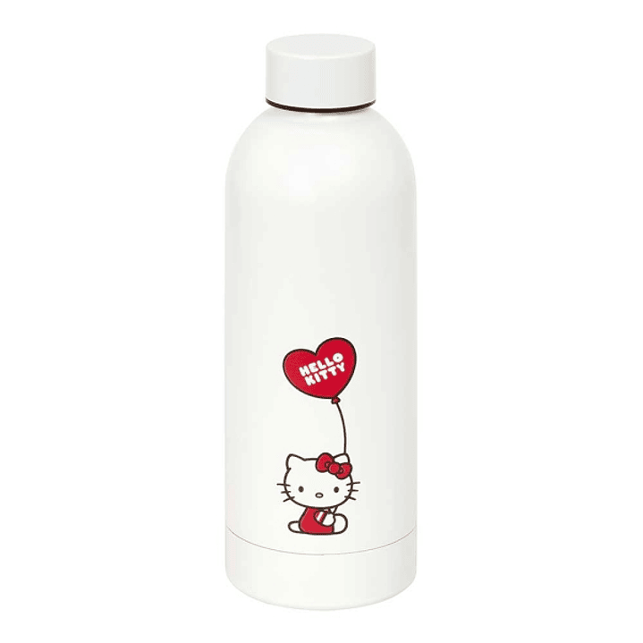 Safta Hello Kitty Botella Termo de 500ml - Acero Inoxidable - 70x225mm - Color Blanco 1