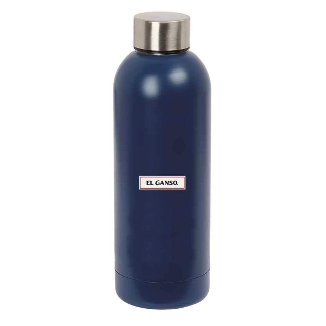 Safta el Ganso Eclipse Botella Termo de 500ml - Acero Inoxidable - 70x225mm - Color Azul Marino 1