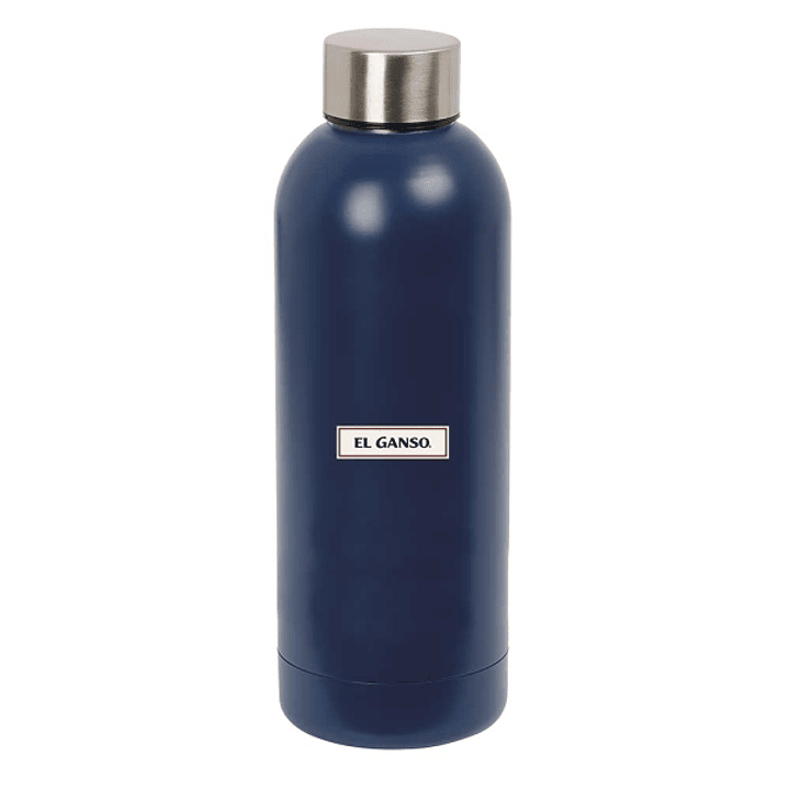 Safta el Ganso Eclipse Botella Termo de 500ml - Acero Inoxidable - 70x225mm - Color Azul Marino 1