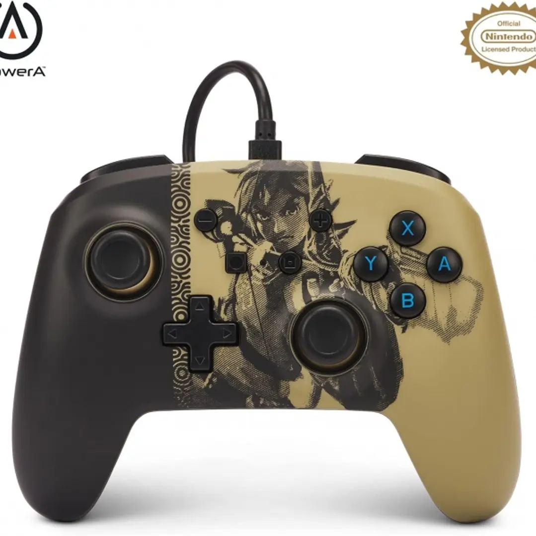 PowerA Mando con Cable Enhanced para Nintendo Switch - Ancient Archer 1