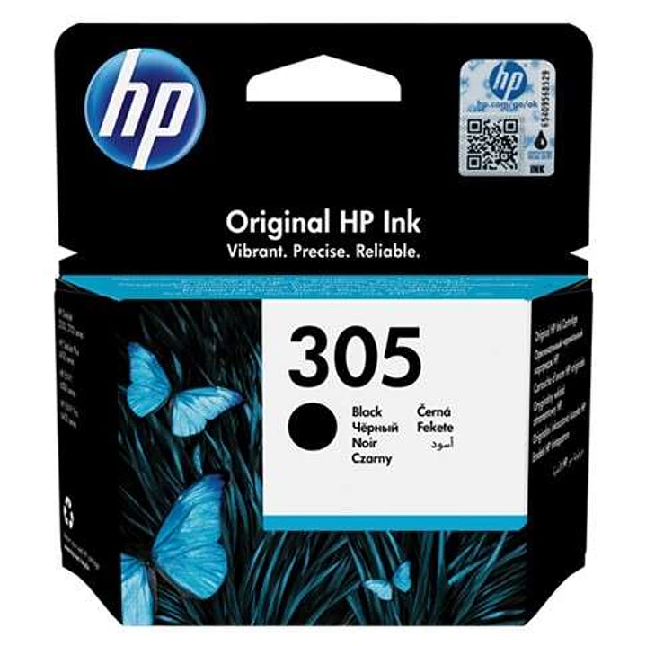 HP 305 Negro Cartucho de Tinta Original - 3YM61AE 1