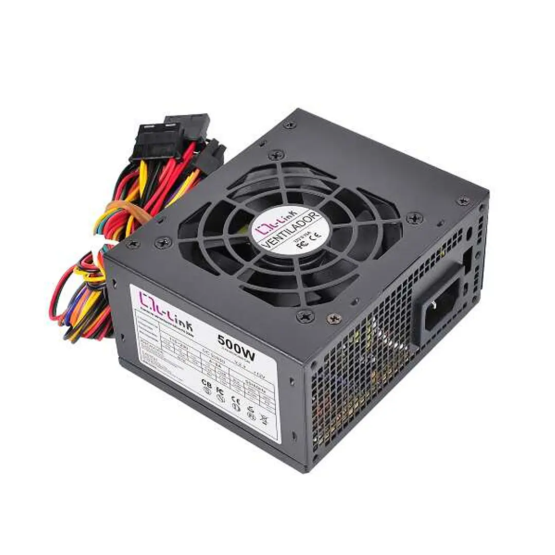 L-Link LL-PS-MICRO-500-CAB Fuente Alimentacion Micro ATX 500W CE PIV 1