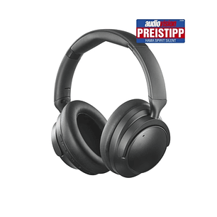 Hama Spirit Silent Auriculares con Microfono Omnidireccional - Bluetooth - Diadema Ajustable - Plegable - Asistente de Voz - Carga por USB-C - Color N