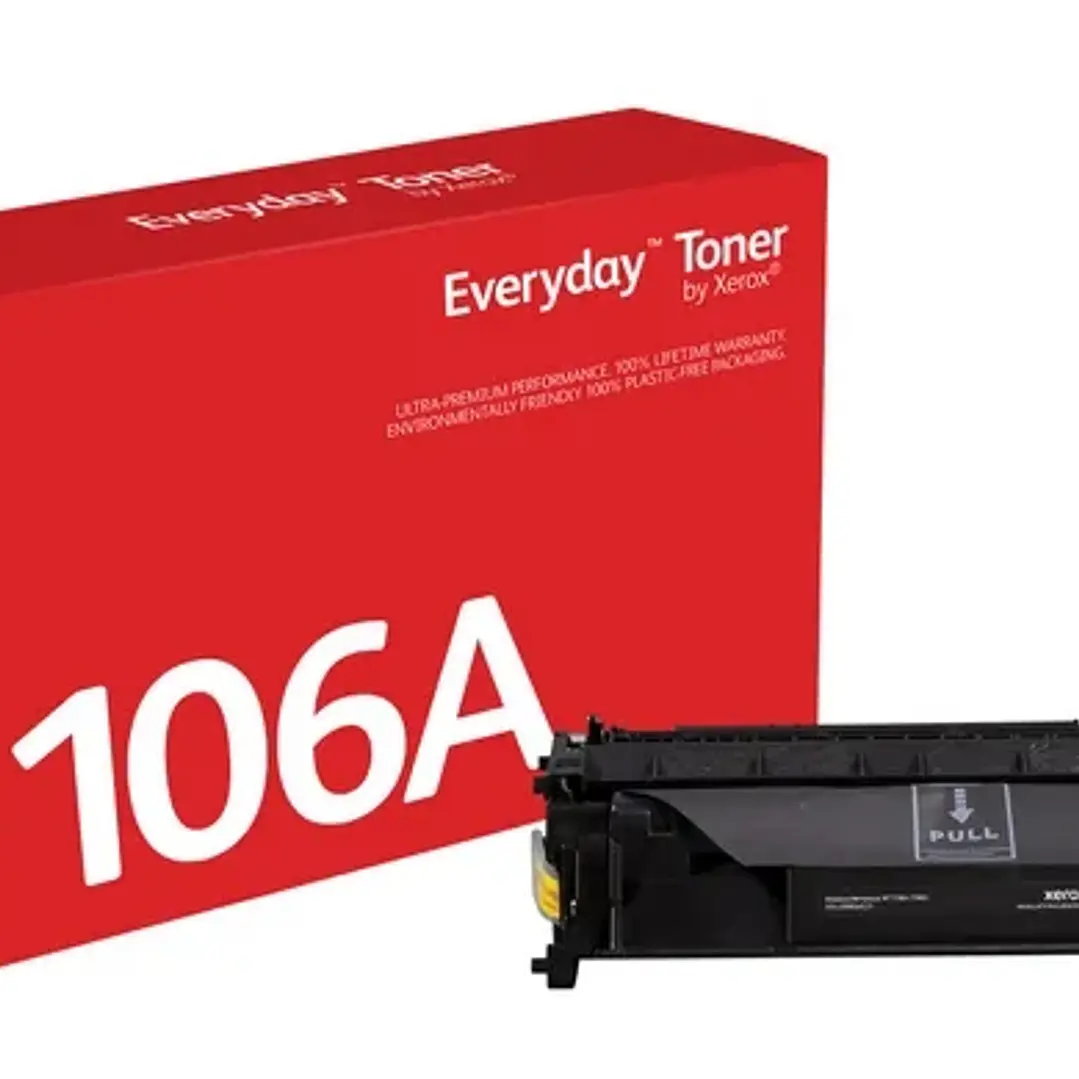 Xerox Everyday HP W1106A Negro Cartucho de Toner Generico - Reemplaza 106A 1