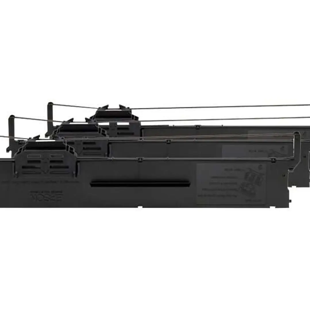 Epson PLQ20/PLQ22/PLQ30 Negra Pack de 3 Cintas Matriciales Originales - C13S015339 1