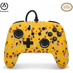 PowerA Mando con Cable Enhanced para Nintendo Switch - Pikachu Moods