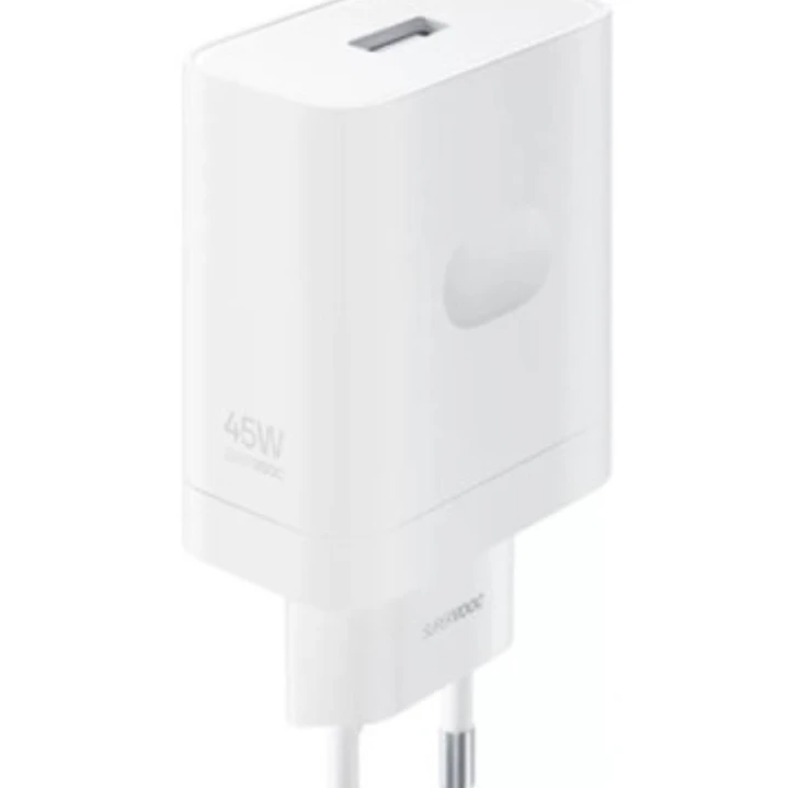 Realme SuperVOOC Cargador de Pared 45W - USB 2.0 - Carga Rapida - Color Blanco 1