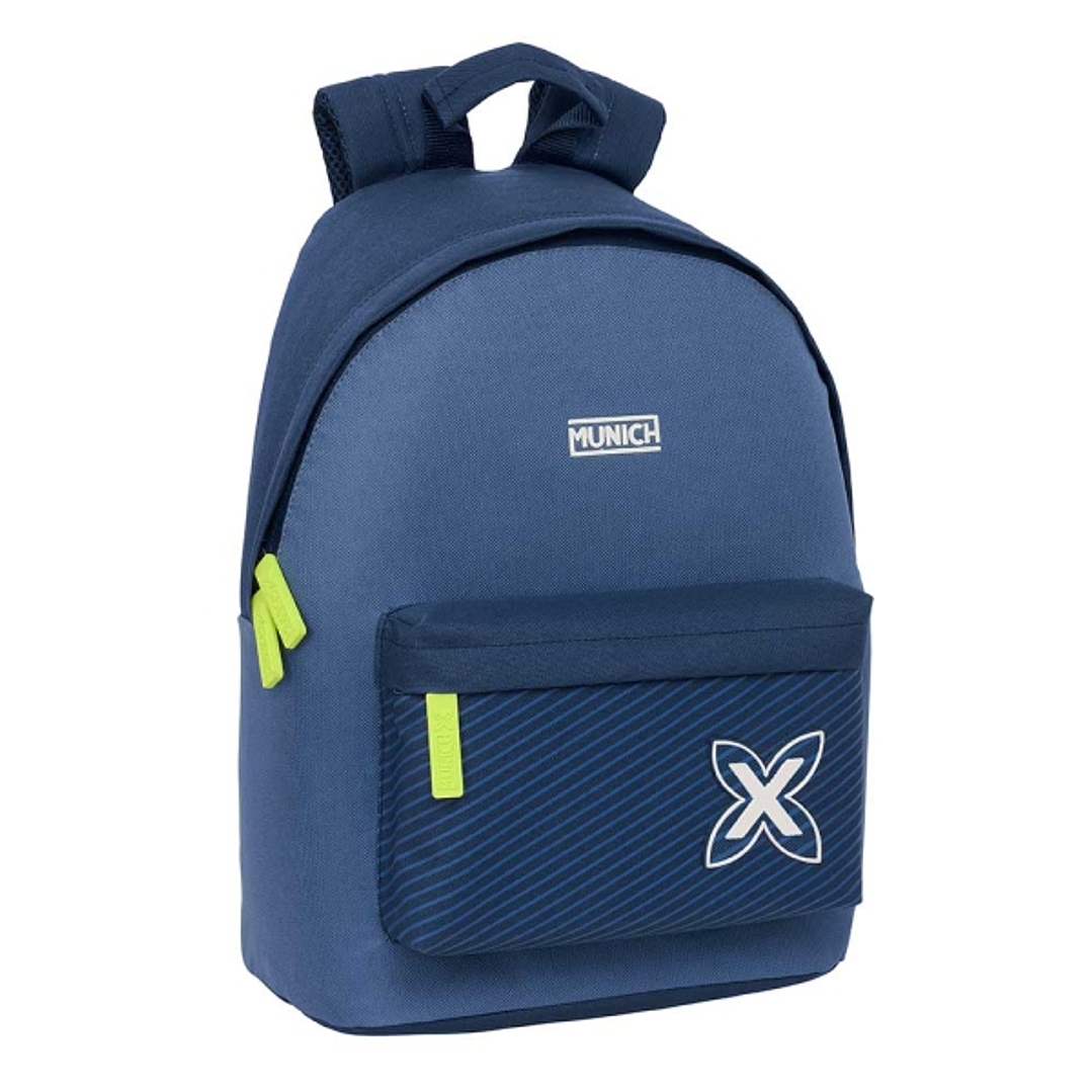 Safta Munich Blue Indigo Mochila para Portatil hasta 14.1