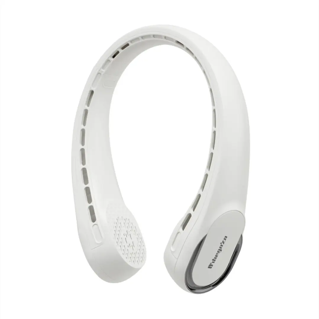 Orbegozo NF 4500 Ventilador de Cuello Refrescante - Motor DC - 3 Velocidades - Salida de Aire 360 - Silencioso - Bateria de 3600mAH - Color Blanco 1