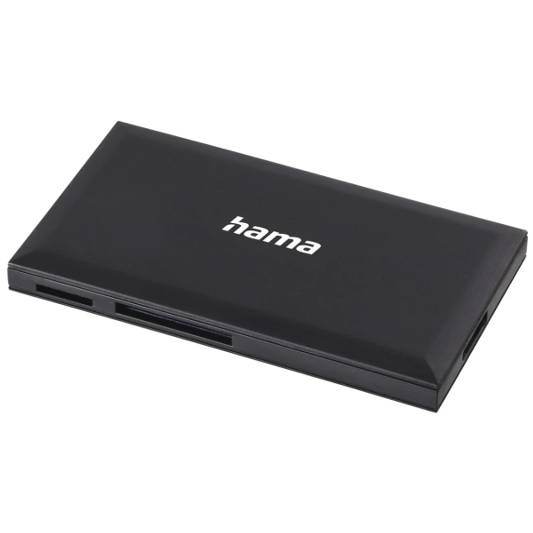 Hama Lector de Tarjetas - CompactFlash - Compatible con SD - Micro-SD - Conexion con USB-A - 90.3x9x50.3mm - Color Negro 1