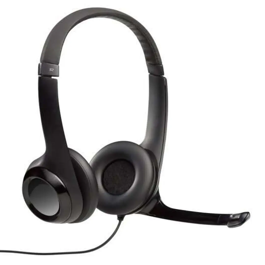 Logitech H390 Auriculares con Microfono Plegable USB - Diadema Ajustable - Almohadillas Acolchadas - Controles en Cable - Cable de 2.33m - Color Negro 1