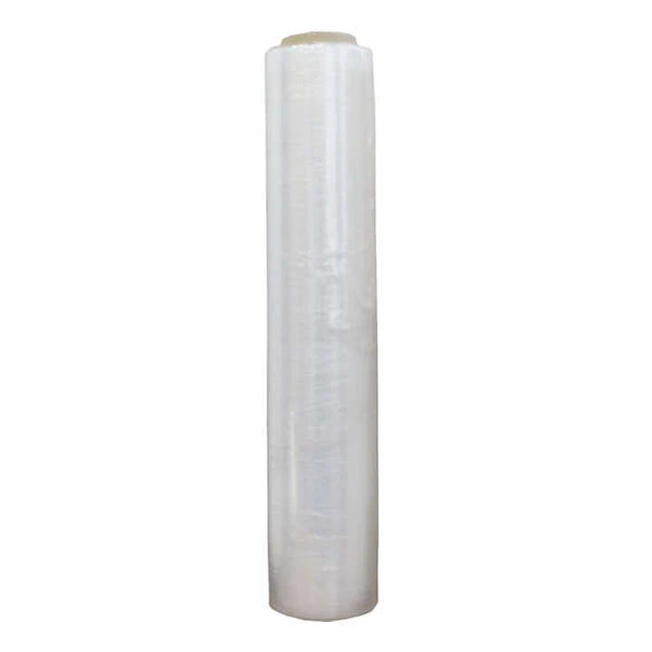 Dohe Bobina de Film Extensible de 23 Micras con Mandril - Medidas 50cmx151m - Gran Resistencia - Ideal para Embalaje - Transparente 1