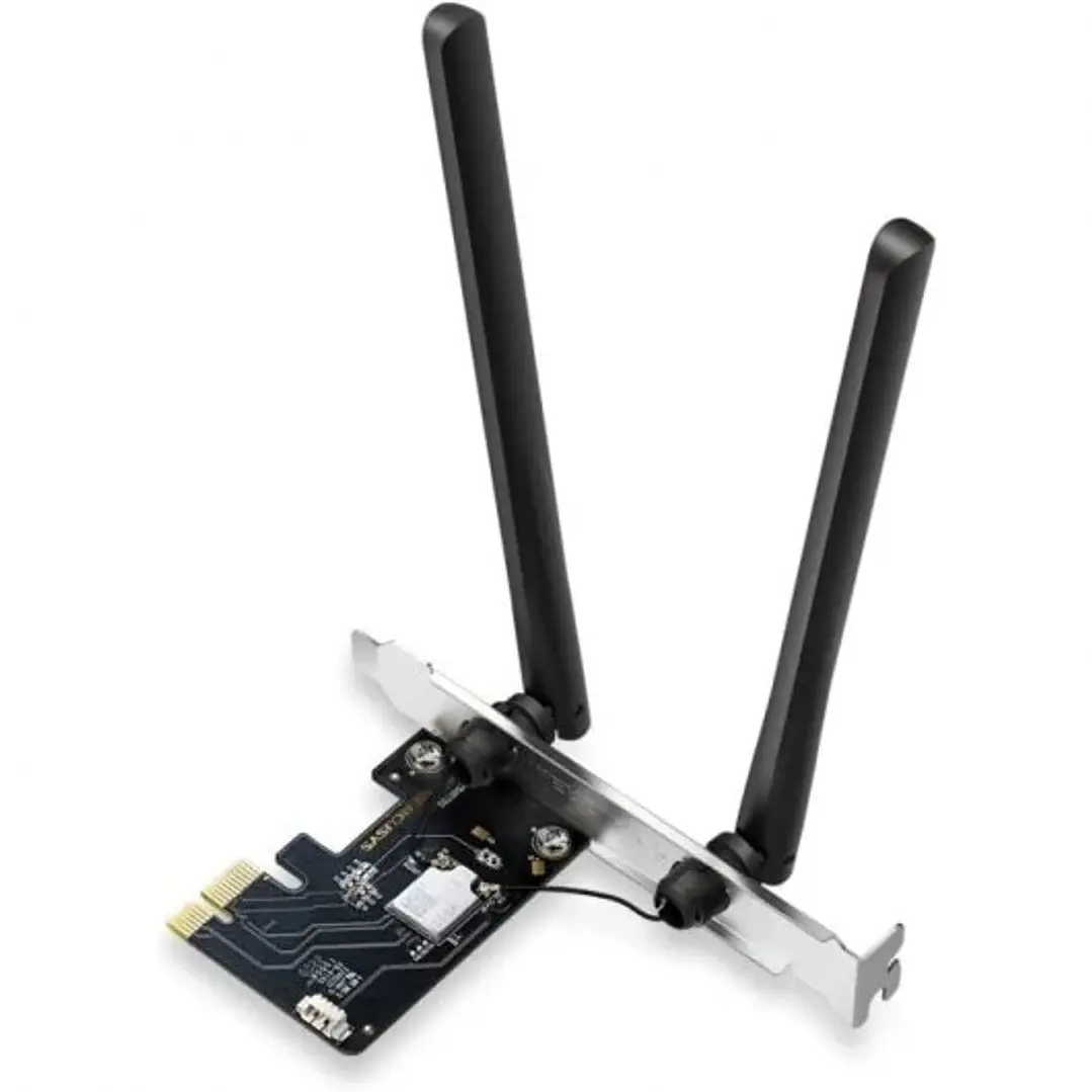 Mercusys MA86XE Tarjeta de Red PCIe AXE5400 WiFi 6E Bluetooth 5.2 Triple Banda - 2 Antenas 1