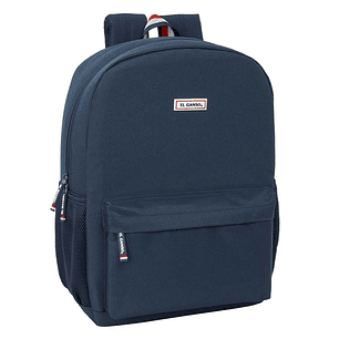 Safta el Ganso Eclipse Mochila Adaptable a Carro - Tirador Doble - Hombreras Ergonomicas - Bolsillo Frontal - Asa Superior - 18L - 320x140x430mm - Col