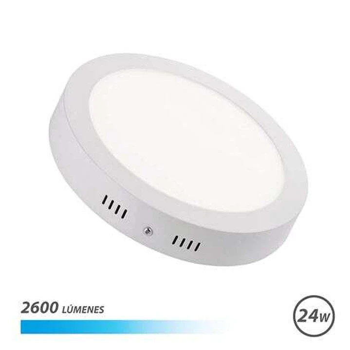 Elbat Downlight de Pared LED 24W 2600lm - Forma Circular 305mm - 6500K Luz Fria 1