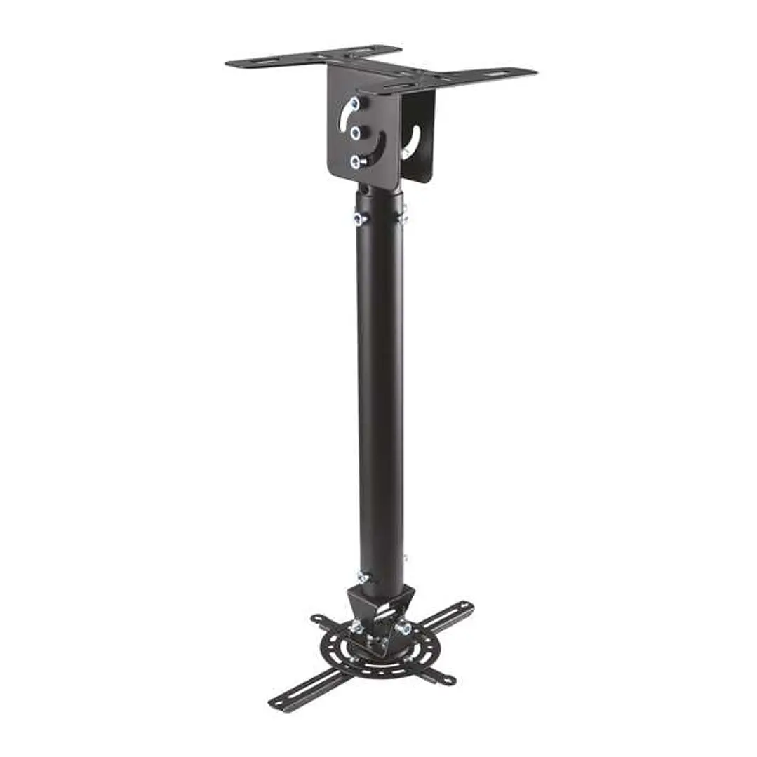 Aisens Soporte de Techo Universal Profesional Giratorio - Inclinable y Extensible para Proyector - Color Negro 1