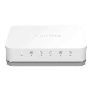 D-Link Switch 5 Puertos Gigabit 10/100/1000 Mbps