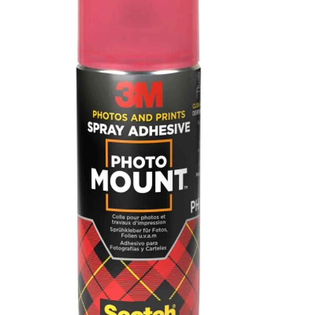 Scotch 3M Photomount Adhesivo en Spray 400ml - Adhesivo de Alta Resistencia - Transparente 1