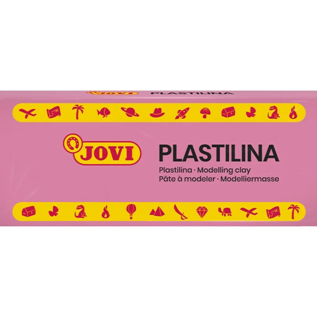 Jovi Caja de 15 Pastillas de Plastilina 150gr - Pasta Vegetal - No Endurece - sin Gluten - Inocua - Facil de Moldear - Ideal para Volumen y Moldes - C 1