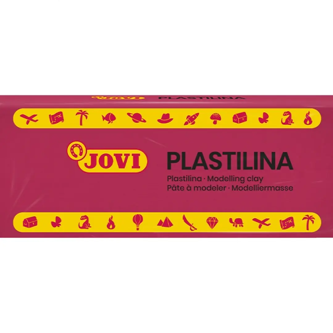 Jovi Caja de 15 Pastillas de Plastilina 150gr - Pasta Vegetal - No Se Seca - sin Gluten - Inocua - Facil de Moldear - Ideal para Figuras en Volumen -  1