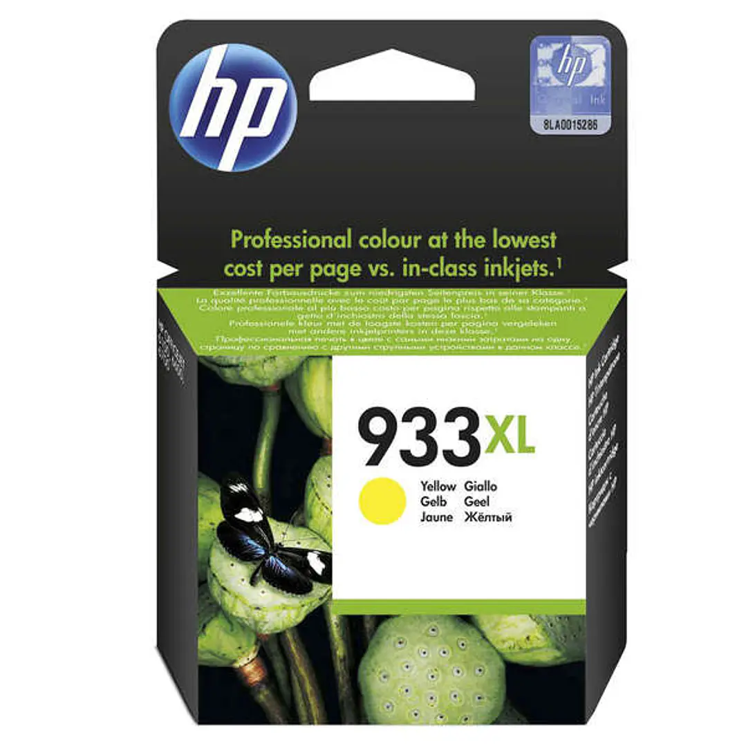 HP 933XL Amarillo Cartucho de Tinta Original - CN056AE 1