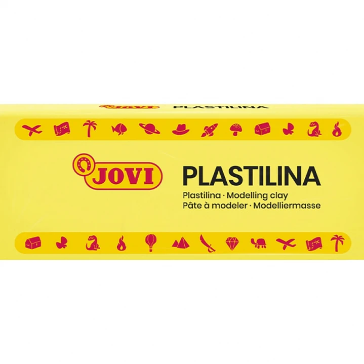 Jovi Caja de 15 Pastillas de Plastilina 150gr - 100% Vegetal - Muy Moldeable - No Se Seca - sin Gluten - Inocua y No Toxica - Ideal para Figuras en Vo 1
