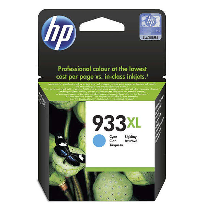 HP 933XL Cyan Cartucho de Tinta Original - CN054AE 1
