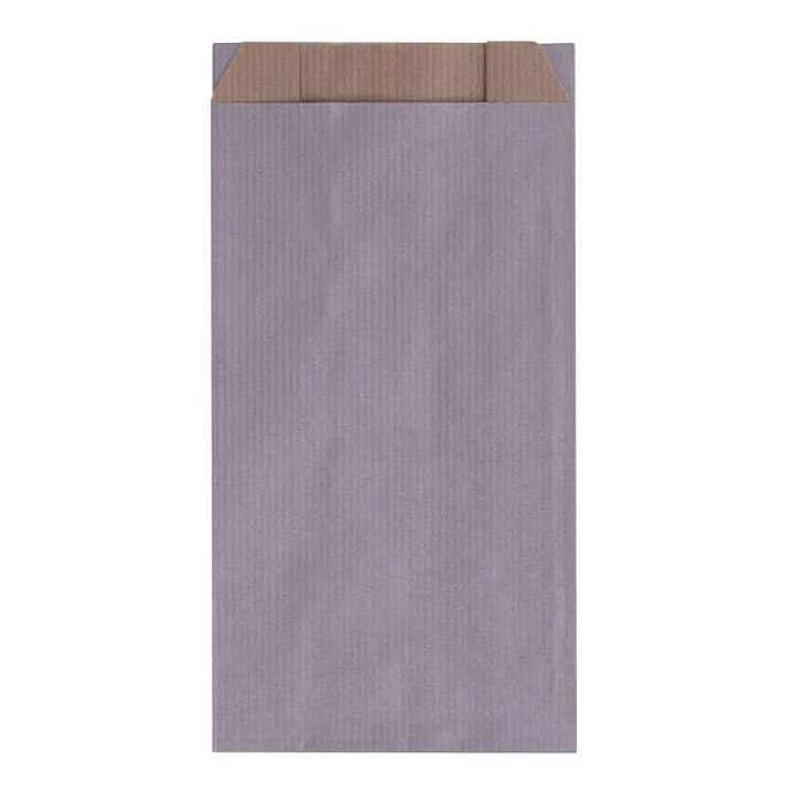 Apli Pack de 250 Sobres Kraft 11x21x5cm - Papel Kraft 50g/m² - Reutilizables y Reciclables - Color Plata 1