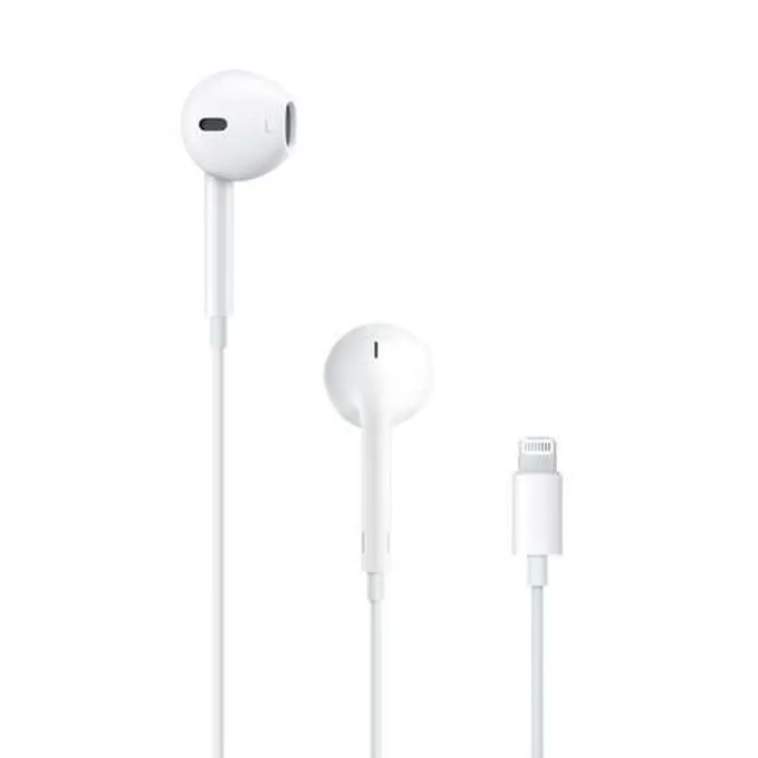 Apple EarPods Auriculares Binaurales Lightning - Microfono Integrado - Control de Volumen - Color Blanco 1