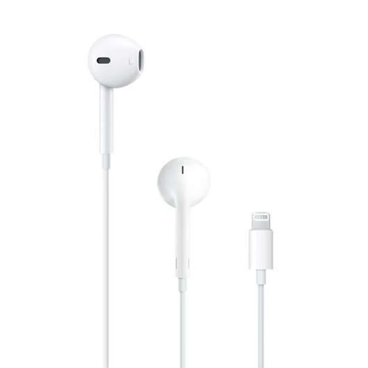 Apple EarPods Auriculares Binaurales Lightning - Microfono Integrado - Control de Volumen - Color Blanco 1