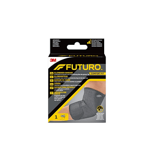 Futuro Comfort Codera - Ajustable (20.3 - 40.6cm) - Transpirable - Aisla la Humedad - Elastico - Color Gris