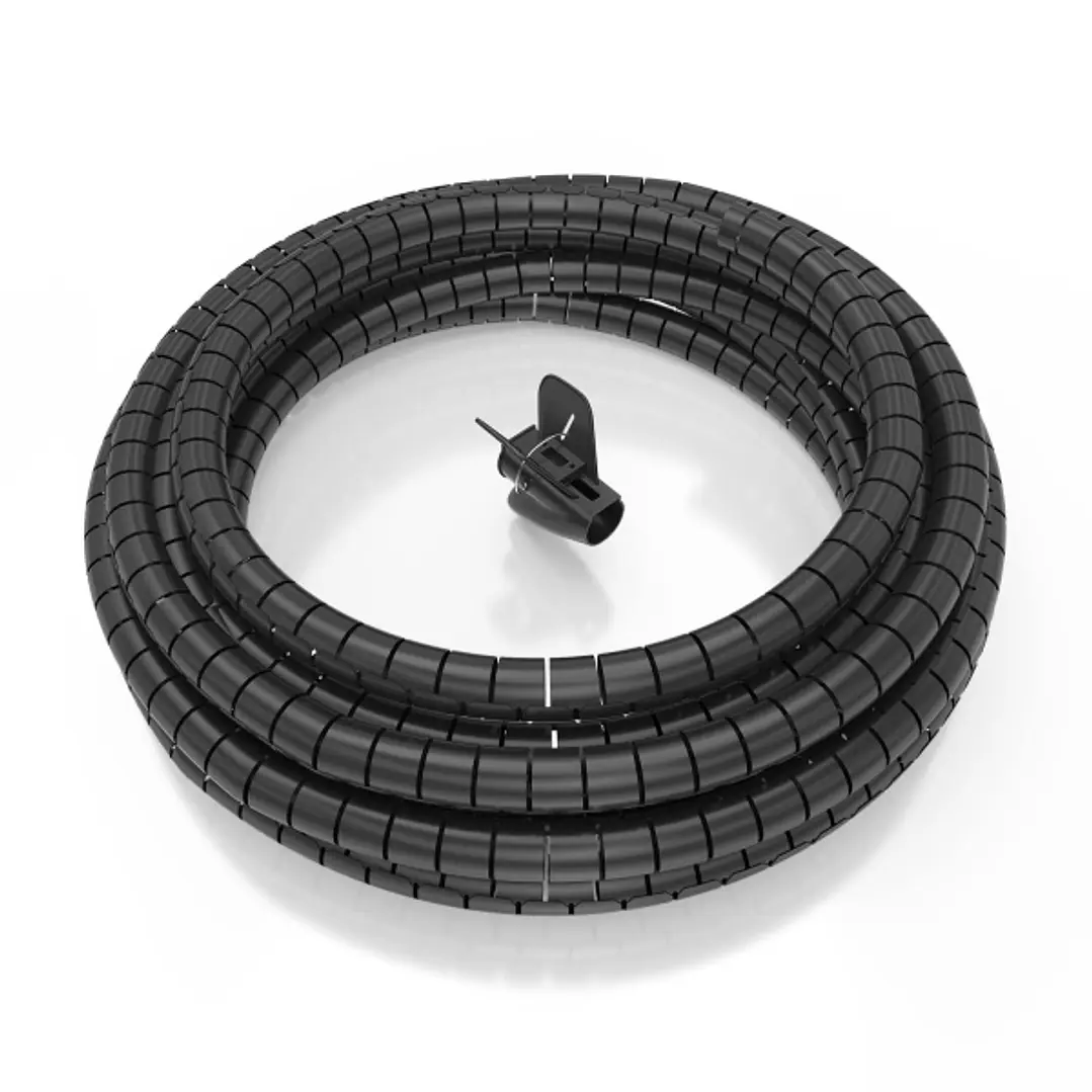 Aisens Organizador de Cable en Espiral 25mm - 10m - Color Negro 1