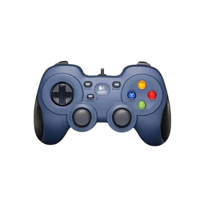Logitech F310 Mando/Gamepad USB - 10 Botones Programables - Cable de 1.80m - Color Azul 1