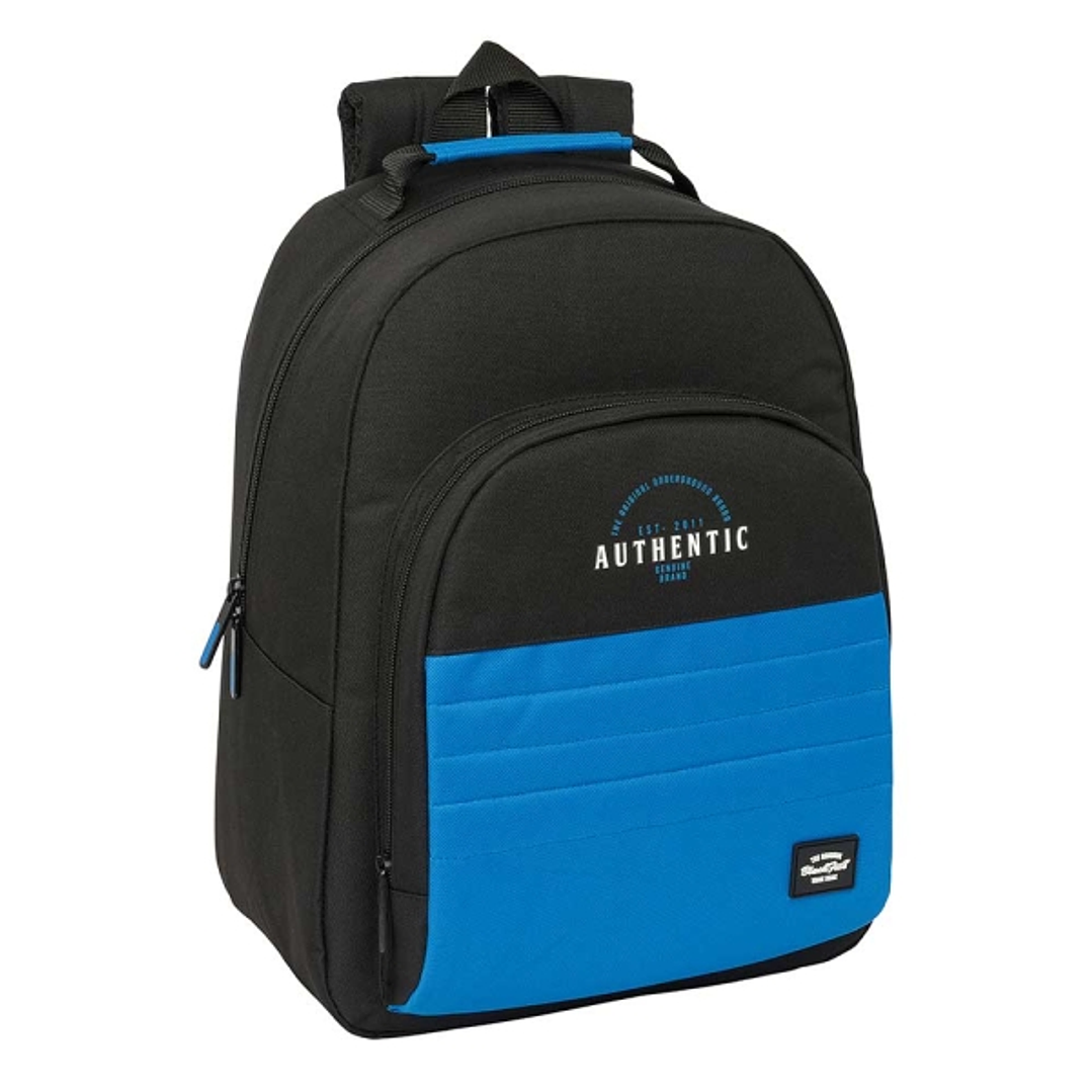 Safta Blackfit8 Underground Mochila Adaptable a Carro - Tirador Doble - Bolsillo Frontal - Hombreras Acolchadas - Asa Forrada - 20.10L - 320x150x420mm 1
