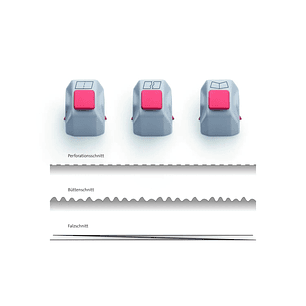 Dahle Pack de 3 Cabezales Creativos de Corte para Cizalla Dahle 507 3ª Generacion