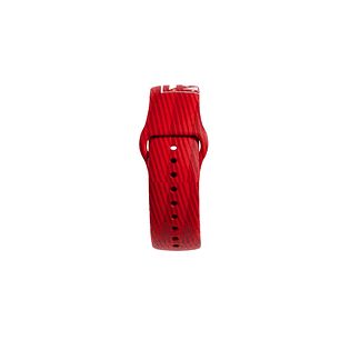 Savefamily Correa de Silicona para Savewatch Plus Edicion Atletico de Madrid - Color Roja