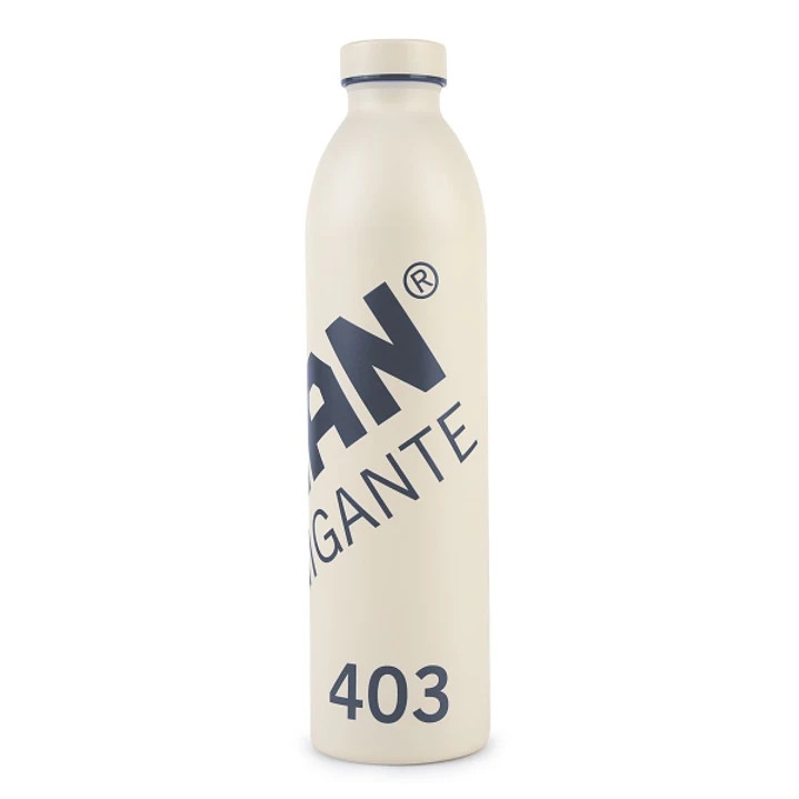 Milan Serie 1918 Gigante 403 Botella Isotermica 0.946L - Doble Pared de Acero Inoxidable - Liquidos Calientes hasta 12h, Frios hasta 24h - Color Beige 1