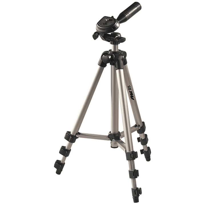 Hama Star 05 Tripode para Camara de Fotos - Peso Max 500g - Altura Ajustable hasta 106.5cm - Aluminio - Soporte de Liberacion Rapida - Cabezal de 3 Vi 1