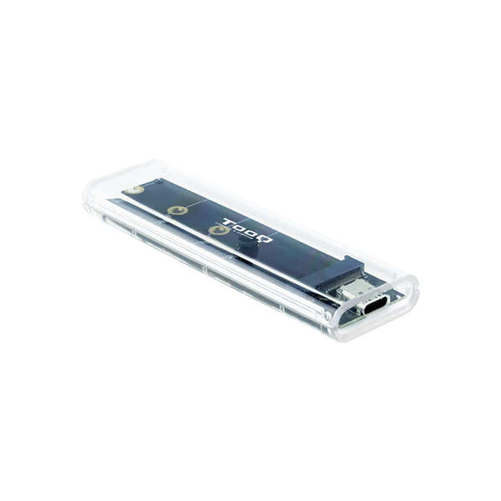 Tooq Carcasa Externa SSD M.2 NGFF/NVMe USB-C 3.1 Gen2 RGB 1