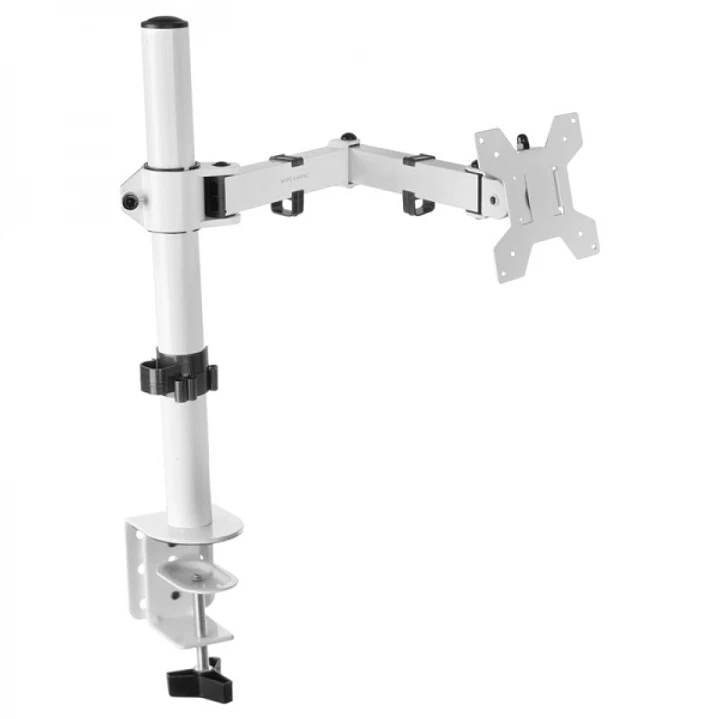 Mars Gaming MARM1 Soporte de Monitor - Brazo Articulado - Altura Ajustable - Gestion de Cables - Compatible VESA - Instalacion Rapida - Estabilidad Op 1