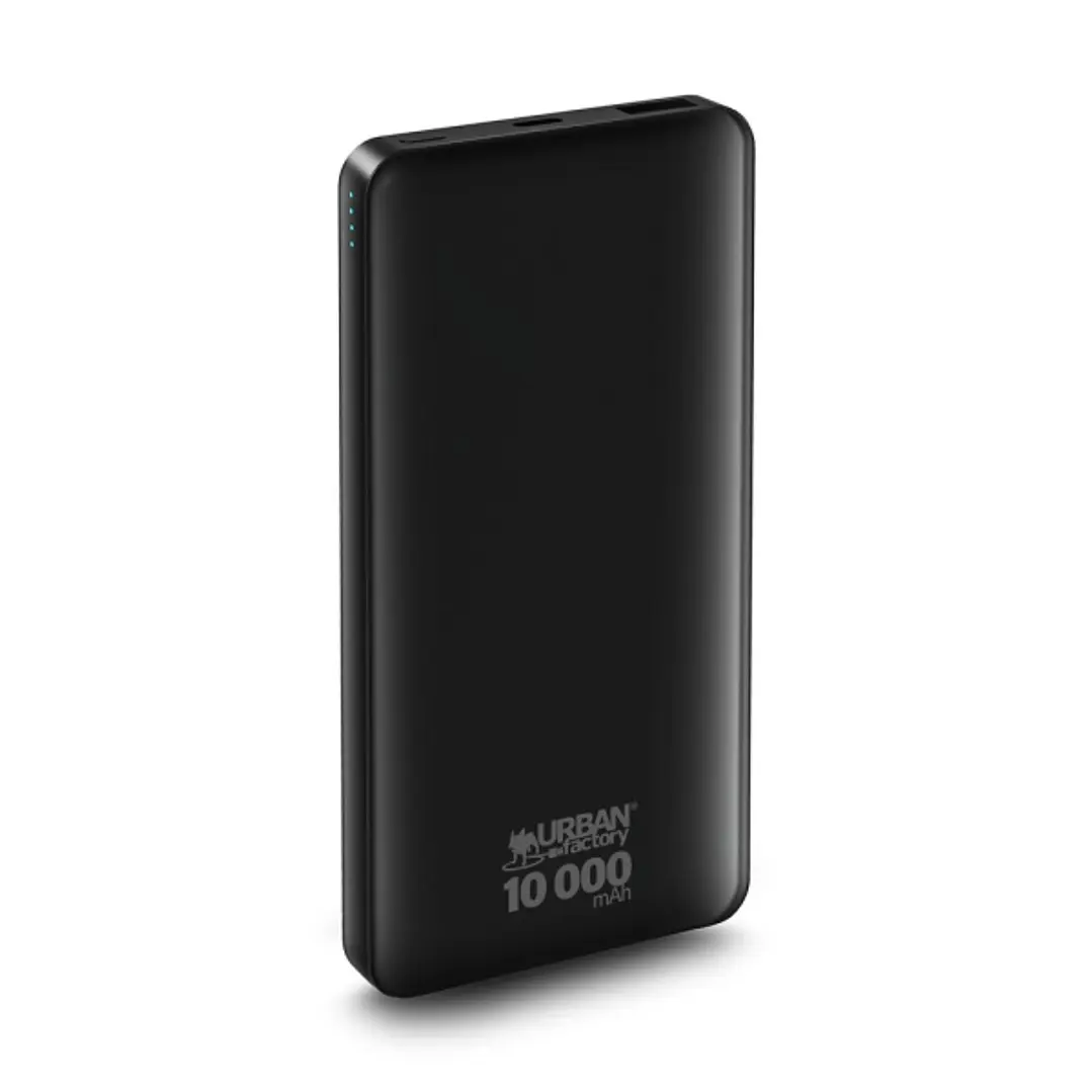 Urban Factory Juicee Max Powerbank 10000mAh - Entrada USB-C - Salida USB-C y USB-A - Color Negro 1
