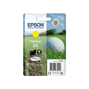 Epson T3464 (34) Amarillo Cartucho de Tinta Original - C13T34644010