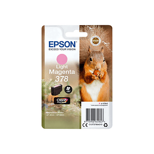Epson 378 Magenta Light Cartucho de Tinta Original - C13T37864010