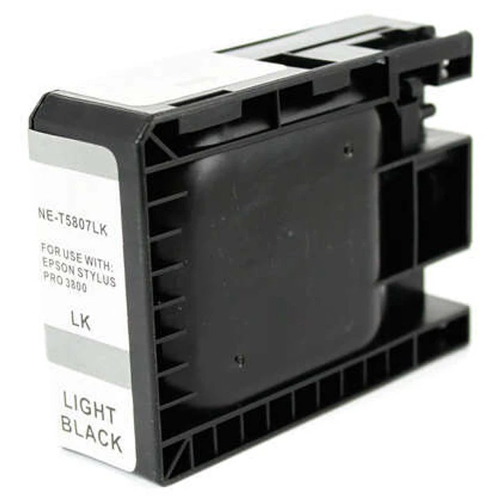 Epson T5807 Negro Light Cartucho de Tinta Pigmentada Generico - Reemplaza C13T580700 1