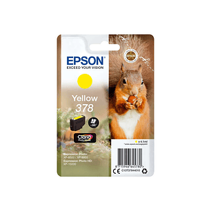 Epson 378 Amarillo Cartucho de Tinta Original - C13T37844010