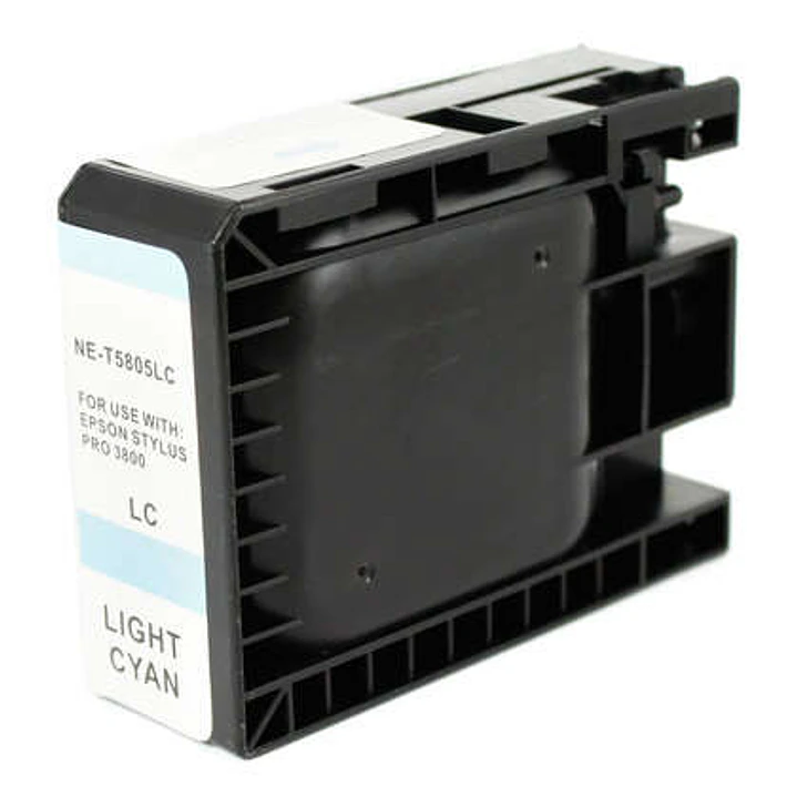 Epson T5805 Cyan Light Cartucho de Tinta Pigmentada Generico - Reemplaza C13T580500 1