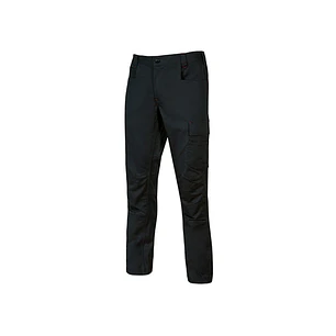 Upower Bravo Top Pantalon CVC Stretch - Talla 4XL - Bolsillos Multifuncionales, Cierre Velcro, Martillo en Cintura, Triple Costura, Ajuste Slim-Fit, P