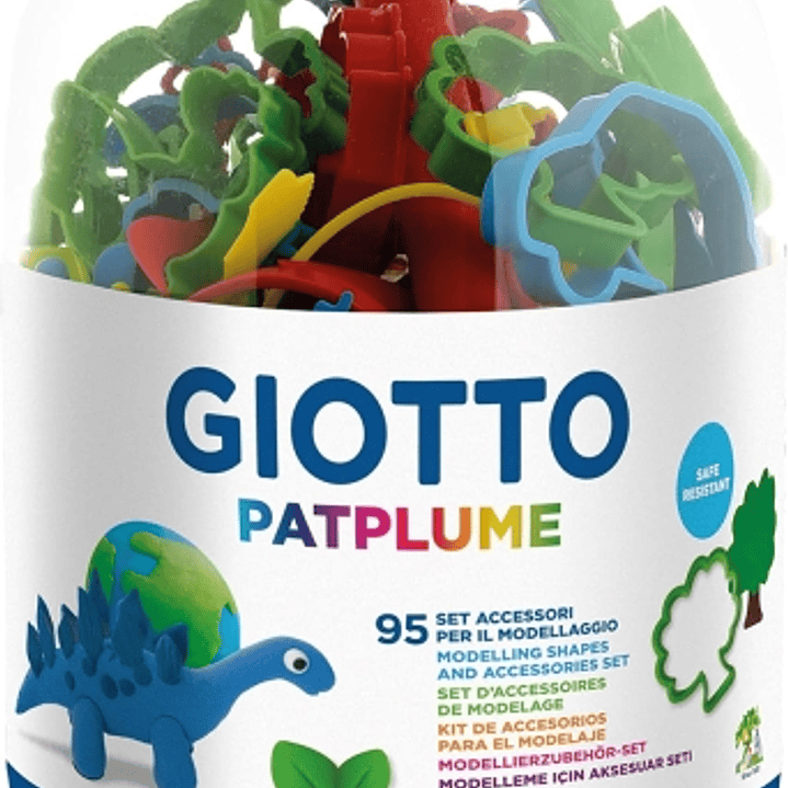 Giotto Patplumen Pack con 95 Accesorios para Modelaje de Plastilina 1