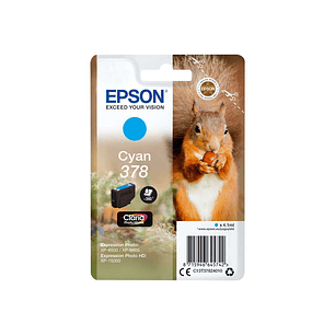 Epson 378 Cyan Cartucho de Tinta Original - C13T37824010