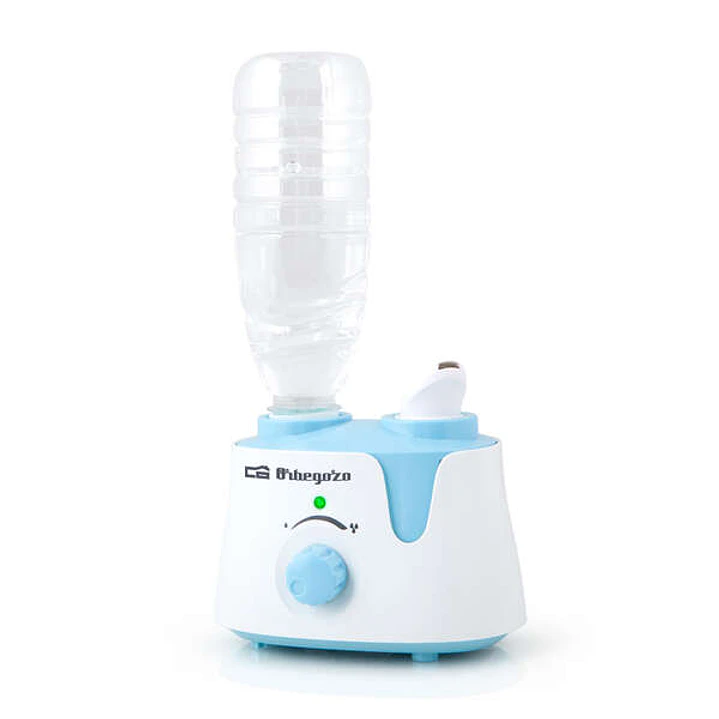 Orbegozo HU 1000 Humidificador de Botella Elimina Olores y Humedece el Ambiente Salida de Vapor Regulable - Adaptador para Botellas - Parada Automatic 1